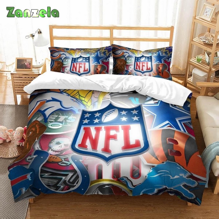 3d Nfl Duvet Cover Bedding Sets