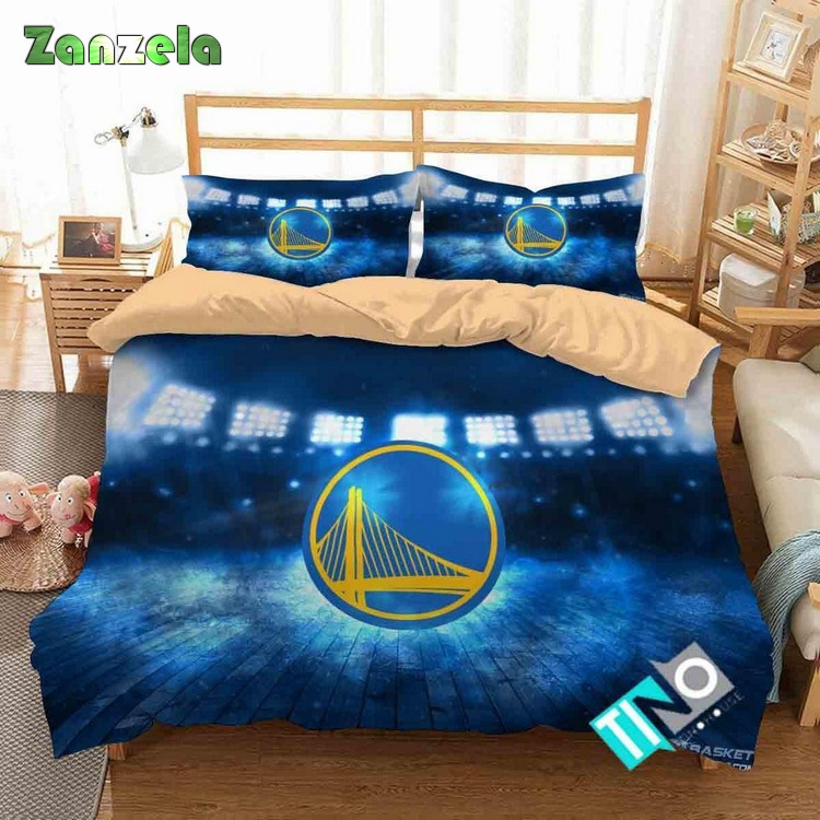 Golden State Warriors Logo Duvet Cover Bedding Sets