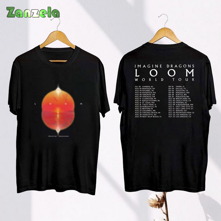 Imagine Dragons Loom 2024 Concert Shirt, Imagine Dragons Band Fan Gift