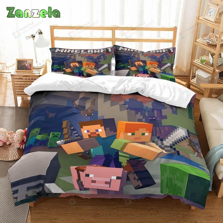 Minecraft Characters Bedding Sets